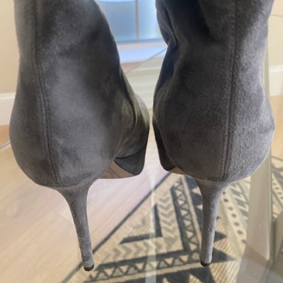 Sergio Rossi Knee High Platform Boots - Picture 2 of 5
